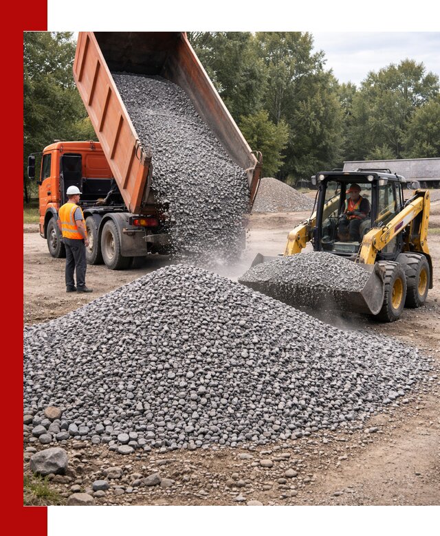 Купить гранитный щебень фракции 5–10 в Кондопоге с доставкой