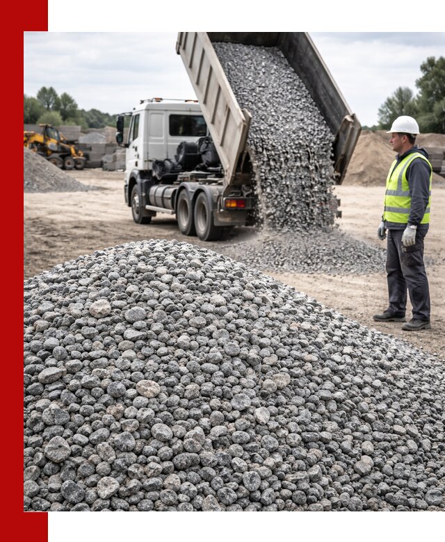 Доставка и продажа гранитного щебня фракции 5-20 в Кондопоге