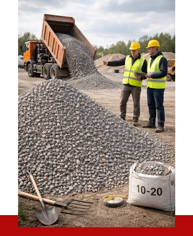Гранитный щебень фракция 10-20 в Кондопоге от 4264 руб.|ПРОНЕРУДКнп