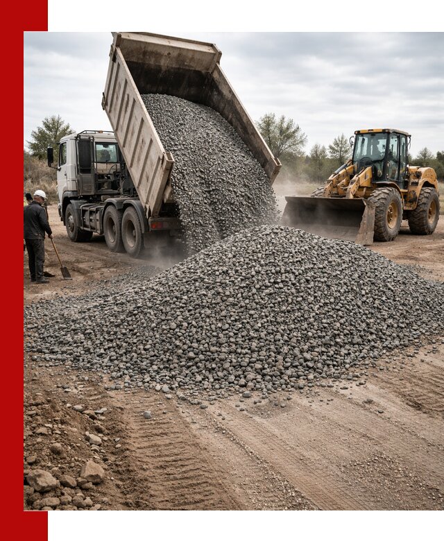 Гранитный щебень фракция 10-20 с доставкой в Кондопоге