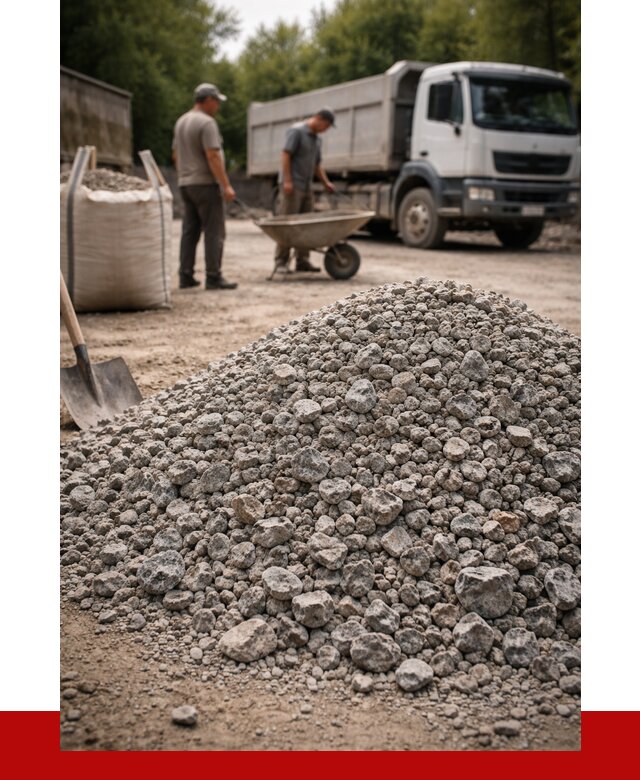 Гранитный щебень фракция 20-40 в Кондопоге от 3249 руб. ПРОНЕРУДКнп