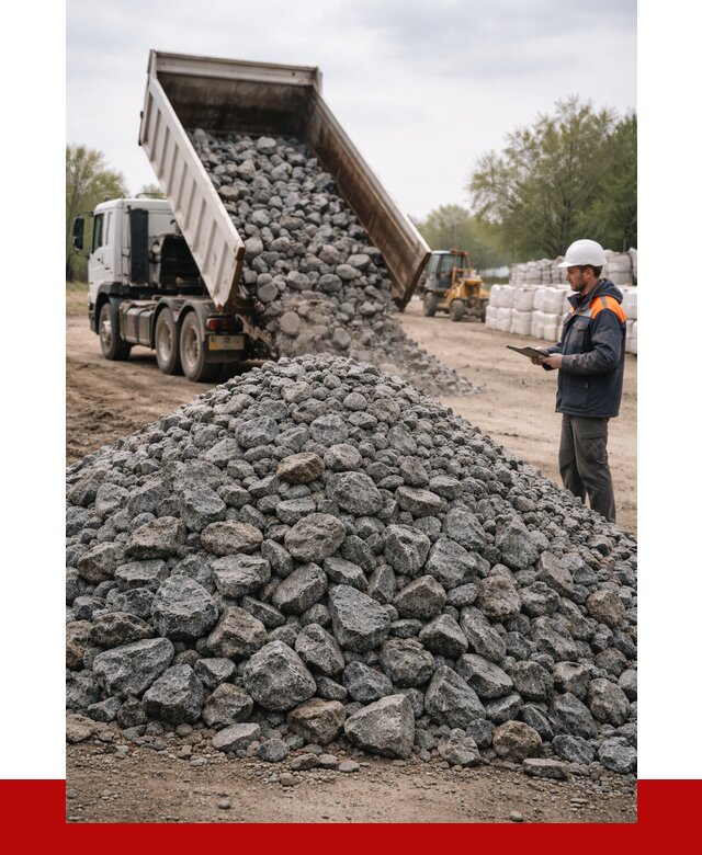 Гранитный щебень фракция 100-200 в Кондопоге от 4264 р. ПРОНЕРУДКнп