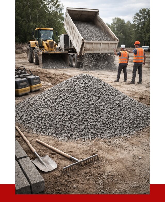 Гравийный щебень купить в Кондопоге от 2233 р. ПРОНЕРУДКнп
