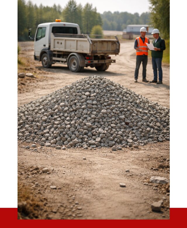 Гравийный щебень фракция 20-40 в Кондопоге от 1218 р. | ПРОНЕРУДКнп