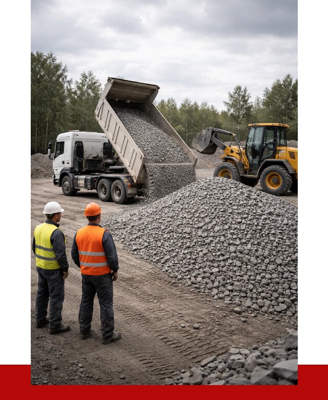 Гравийный щебень фракция 40-70 в Кондопоге от 9644р | ПРОНЕРУДКнп