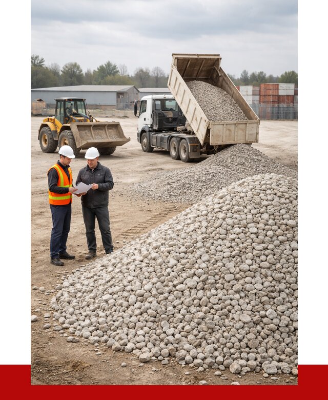 Известняковый щебень в Кондопоге от 1421 р. доставка | ПРОНЕРУДКнп