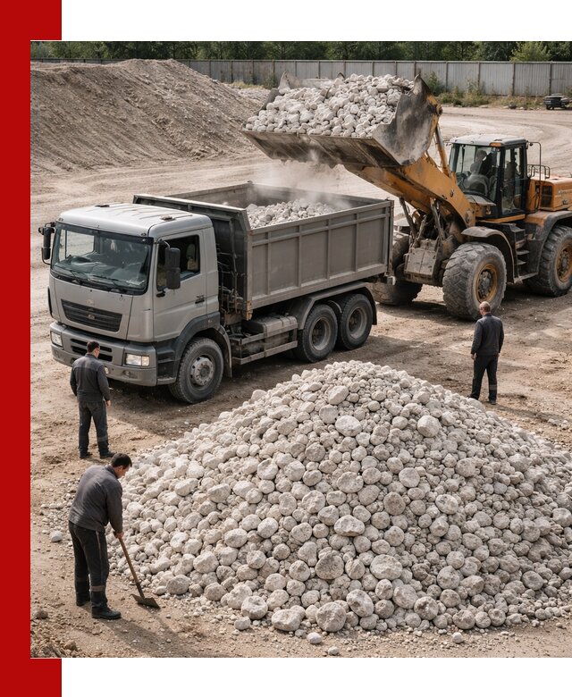 Известняковый щебень фракция 70–150 с доставкой в Кондопоге