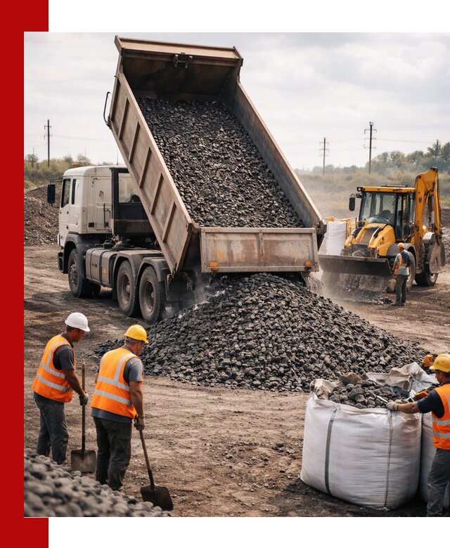 Шлаковый щебень фракция 40-70 с доставкой в Кондопоге