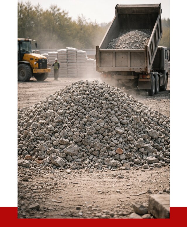 Вторичный щебень фракция 70-150 в Кондопоге от 1421 р. | ПРОНЕРУДКнп