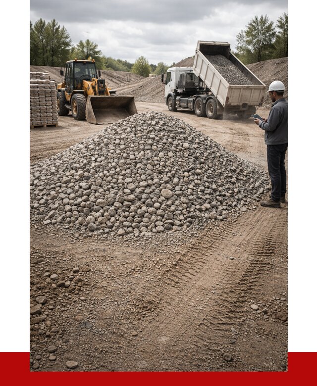 Купить бетонный щебень в Кондопоге, от 3249 р. ПРОНЕРУДКнп