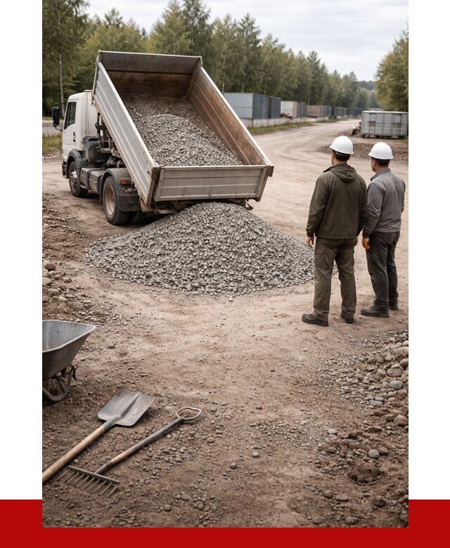 Бетонный щебень фракция 5-20 в Кондопоге от 3249 р., ПРОНЕРУДКнп