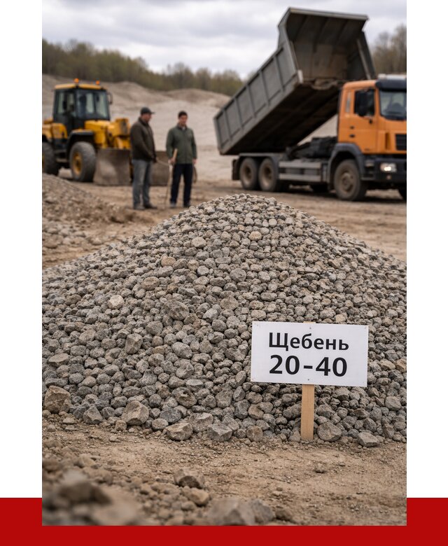 Бетонный щебень фракция 20-40 в Кондопоге от 2487 р. | ПРОНЕРУДКнп