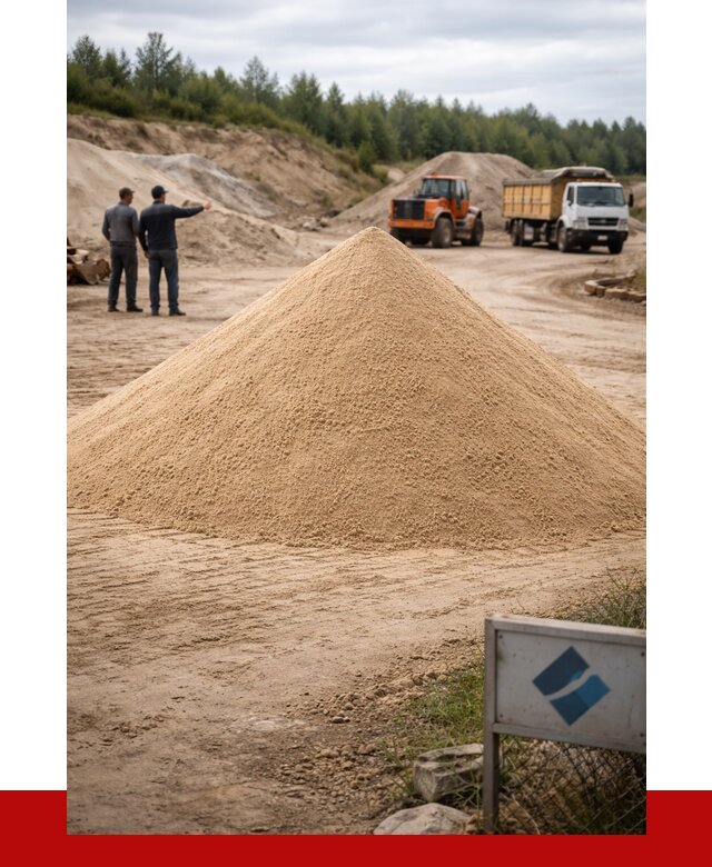 Карьерный песок навалом в Кондопоге от 1827 р. | ПРОНЕРУДКнп