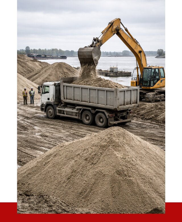 Купить речной песок навалом в Кондопоге от 1827 р., ПРОНЕРУДКнп