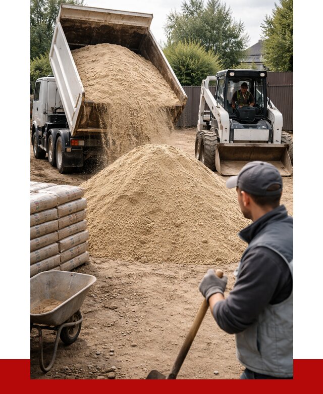 Мытый речной песок с доставкой в Кондопоге от 1472 р. | ПРОНЕРУДКнп