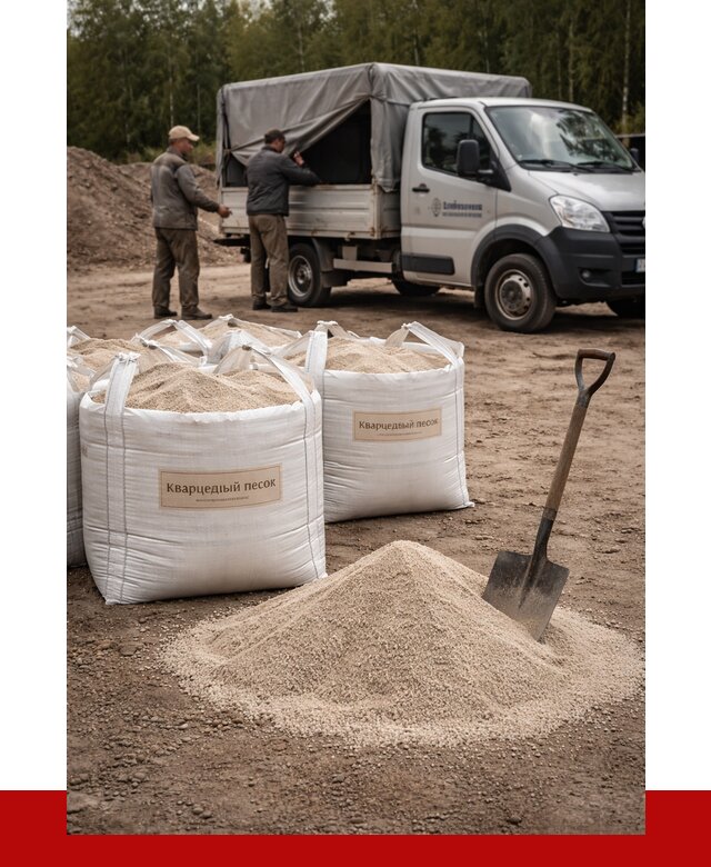 Кварцевый песок для пескоструя в Кондопоге от 4568 р. | ПРОНЕРУДКнп