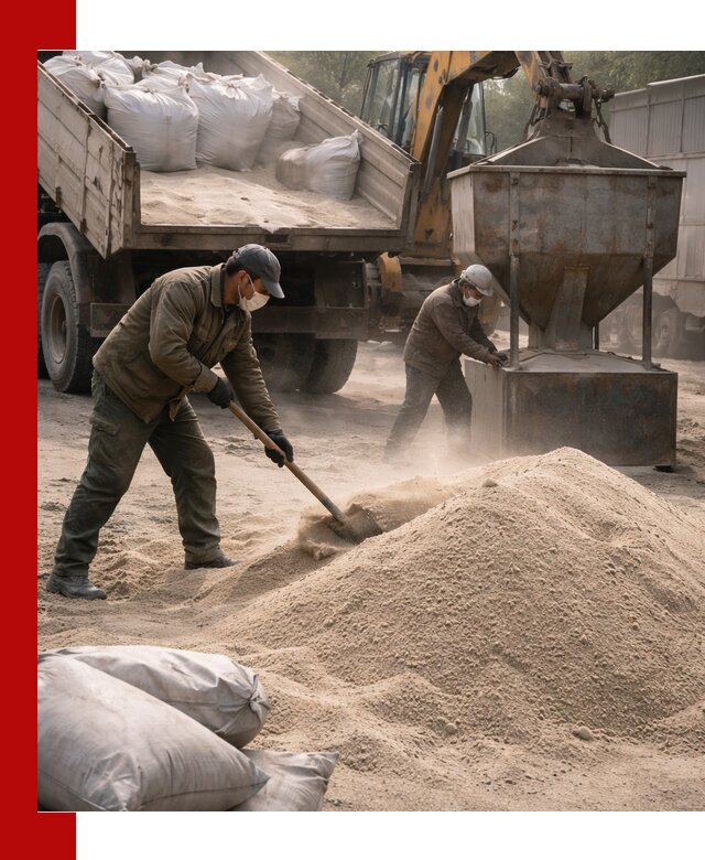 Кварцевый песок для пескоструя в Кондопоге — доставка и качество