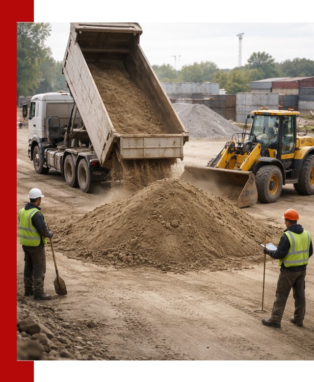 Доставка и продажа пескогрунта оптом и в розницу в Кондопоге