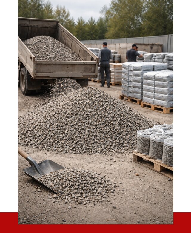 Гравий фракция 5-20 в Кондопоге купить от 2335 р. ПРОНЕРУДКнп