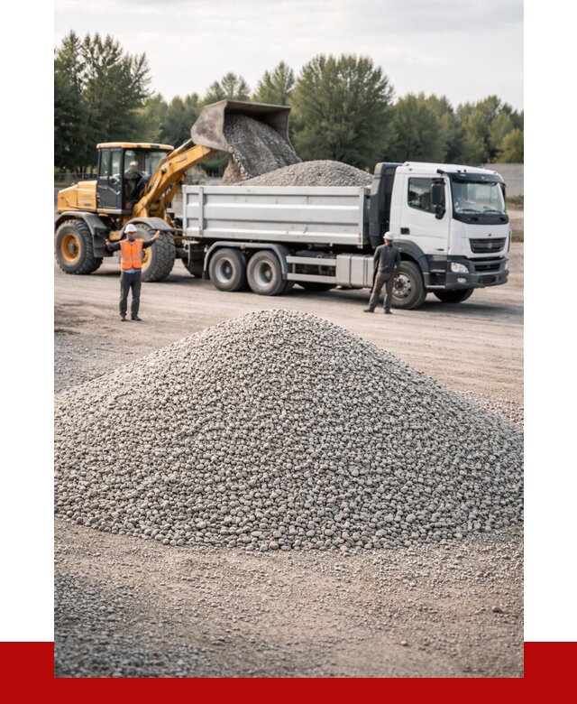 Купить мытый гравий в Кондопоге от 3553 р, доставка ПРОНЕРУДКнп