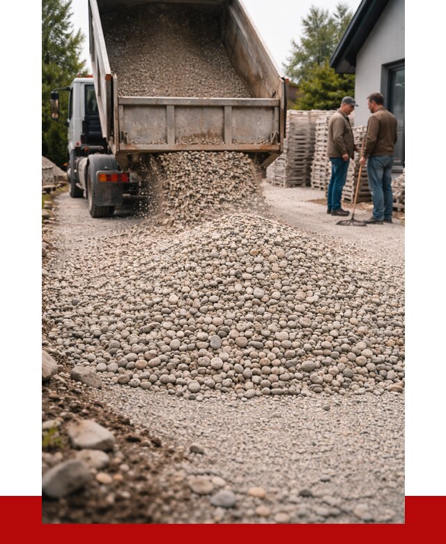 Галька речная в Кондопоге от 2741 р. с доставкой, ПРОНЕРУДКнп