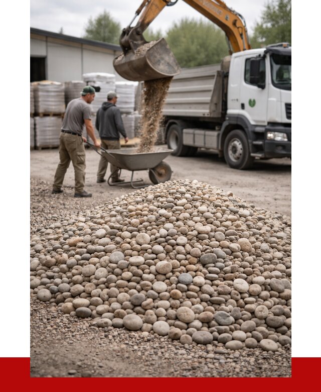 Галька декоративная в Кондопоге от 3249 р. за куб | ПРОНЕРУДКнп