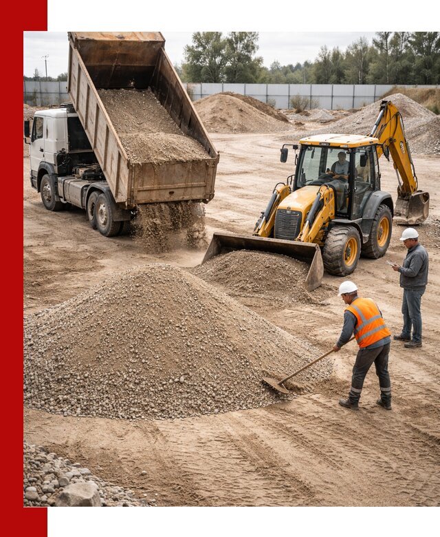 Поставка и доставка ПГС С4 в мешках и самосвалах в Кондопоге