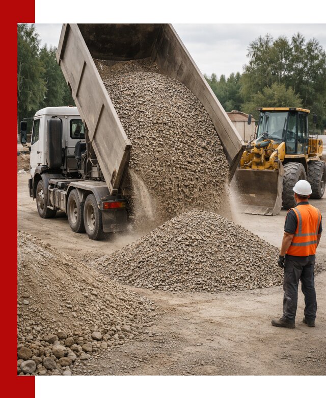 Доставка щпс в Кондопоге — щебеночно-песчаная смесь под заборы и дорожки