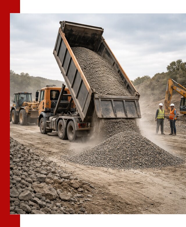 Щебёночно-песчаная смесь ЩПС С1 с доставкой в Кондопоге