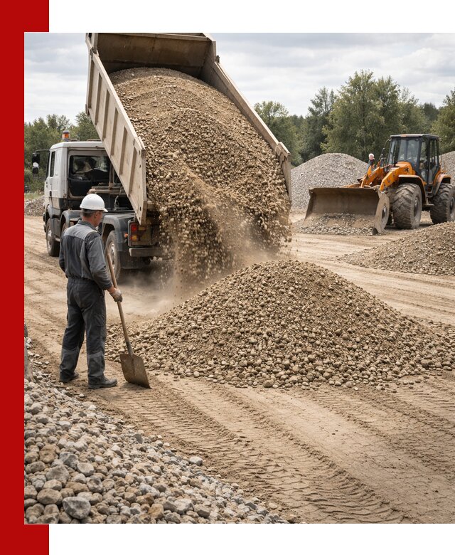 Доставка щпс С3 в Кондопоге самосвалами и бортовыми грузовиками