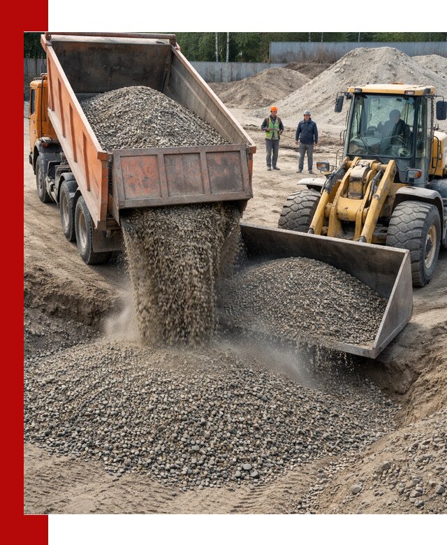 Доставка щпс С9 самосвалами по выгодным тарифам в Кондопоге