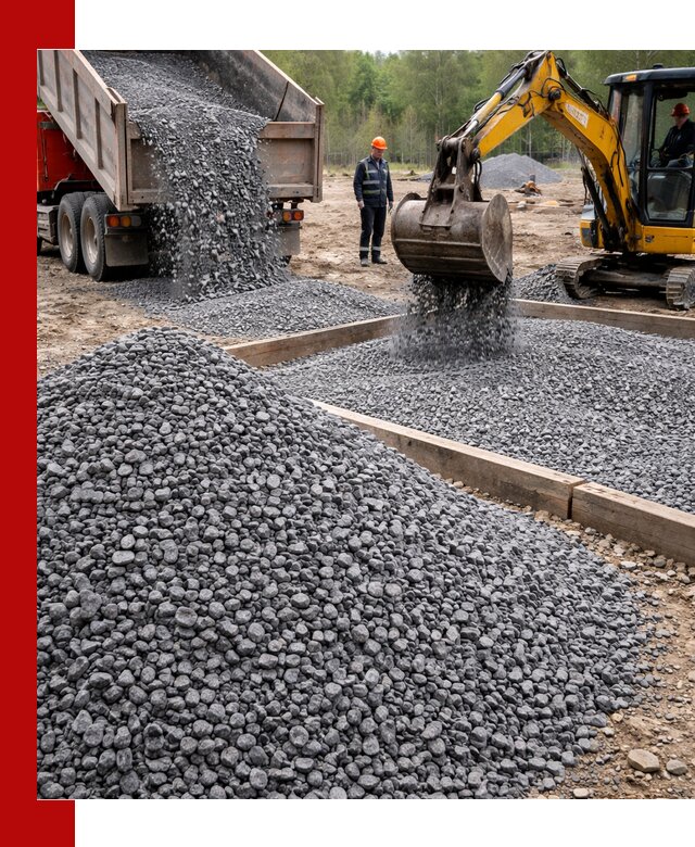 Купить гранитную крошку фракции 10-20 в Кондопоге