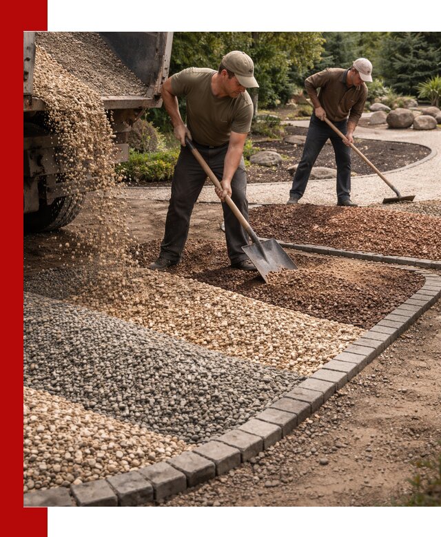 Декоративная крошка для ландшафта в Кондопоге — продажа и доставка