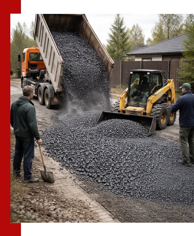 Крошка габбро с доставкой в Кондопоге для строительных работ