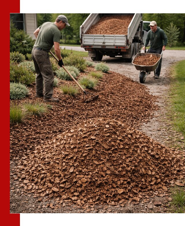 Крошка для мульчирования с доставкой в Кондопоге