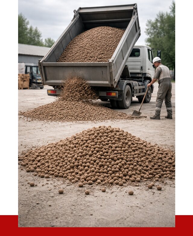 Керамзит с доставкой в Кондопоге от 4264 р. за м3 | ПРОНЕРУДКнп