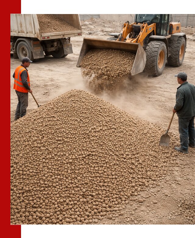 Керамзит фракция 10-20 с доставкой в Кондопоге