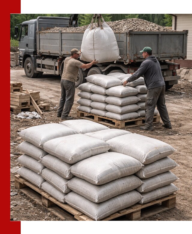 Керамзит в мешках с доставкой в Кондопоге от компании-поставщика