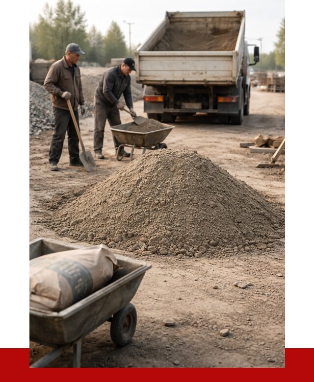 Цементно-песчаная смесь М150 в Кондопоге от 4771 р. | ПРОНЕРУДКнп