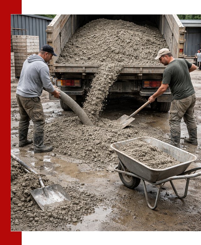 Цементно-песчаная смесь М150 доставка в Кондопоге