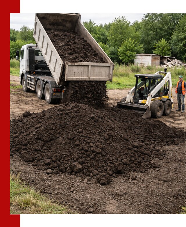 Поставка плодородной земли с доставкой самосвалом в Кондопоге