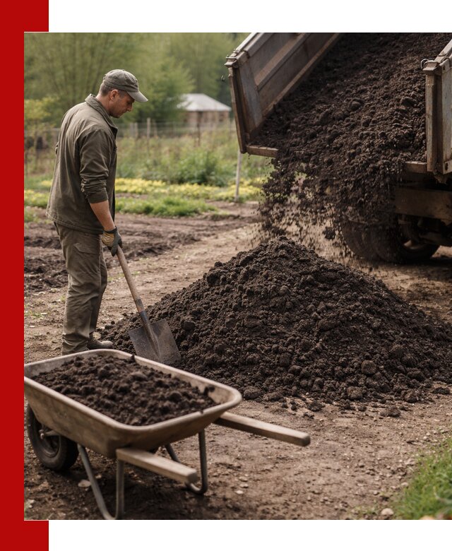 Доставка качественной земли для огорода в Кондопоге