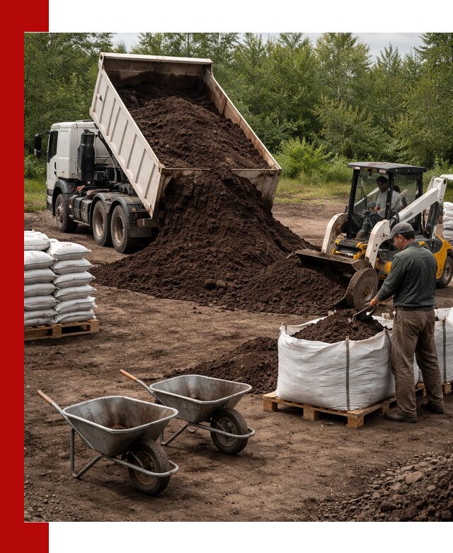 Доставка и продажа торфогрунта в Кондопоге оптом и в розницу