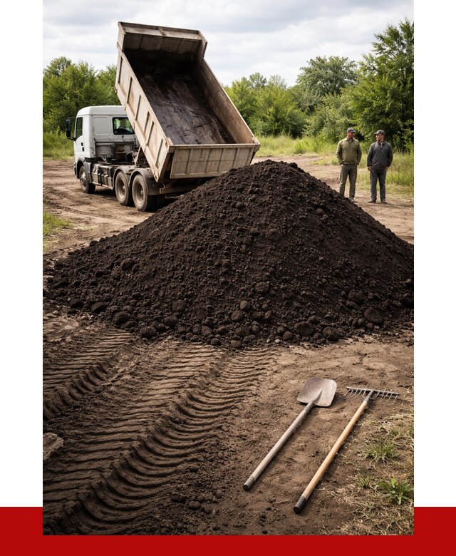 Купить чернозем навалом в Кондопоге от 1218 р. за куб | ПРОНЕРУДКнп