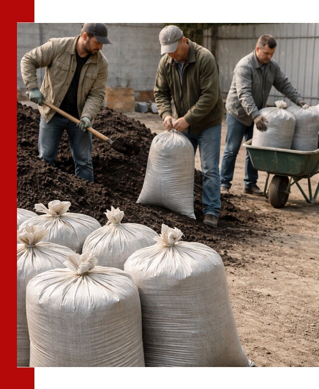 Купить чернозем в мешках с доставкой в Кондопоге