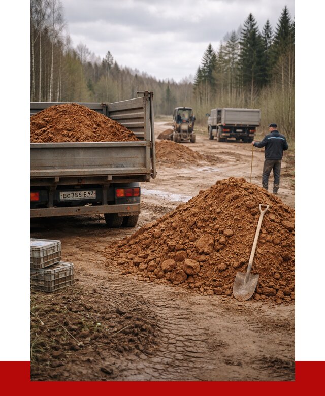 Глина и суглинки в Кондопоге от 4568 р. за куб | ПРОНЕРУДКнп