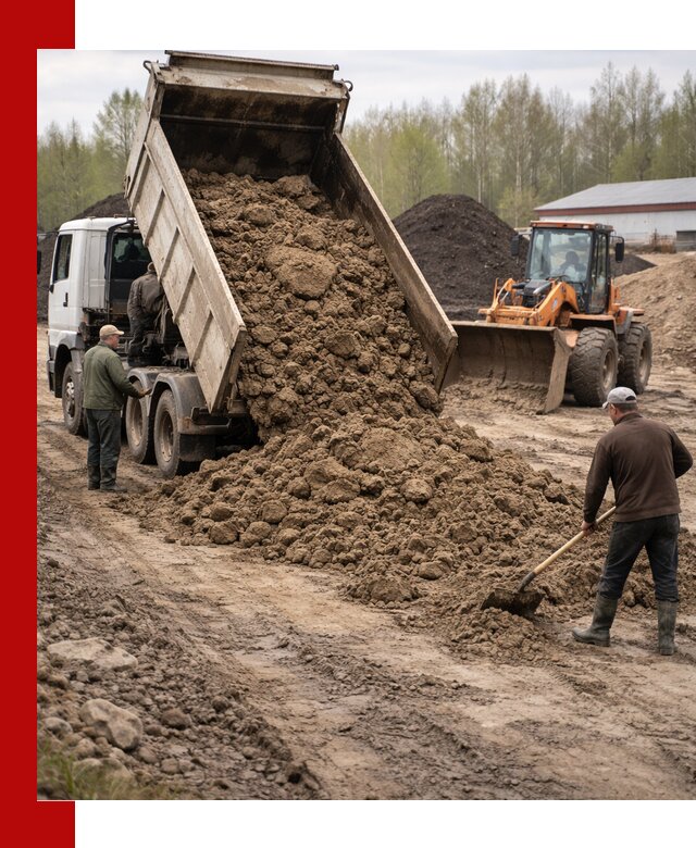 Доставка глин и суглинков в Кондопоге оптом и вкрай