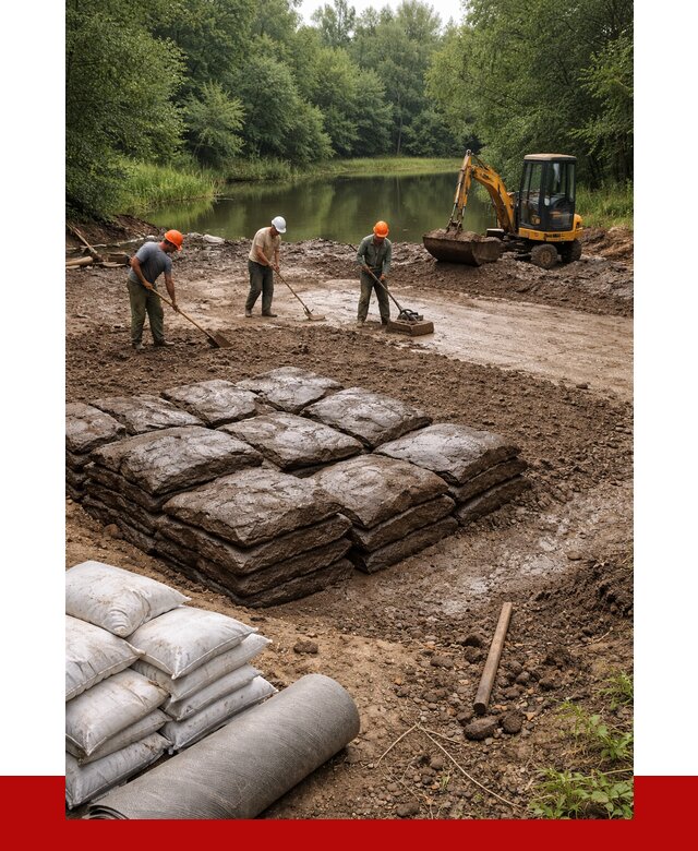 Купить глину для пруда в Кондопоге от 4568 р. с доставкой | ПРОНЕРУДКнп