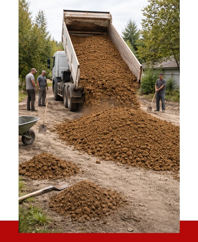 Купить суглинок с доставкой в Кондопоге от 2538 р. за куб | ПРОНЕРУДКнп