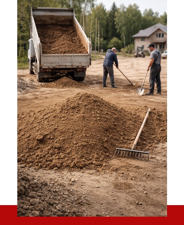 Суглинок для планировки в Кондопоге с доставкой от 4264 р. | ПРОНЕРУДКнп